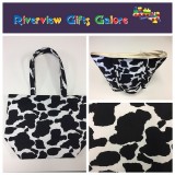 Large Tote Bag - Cow Print Large Tote Bag - Cow Print